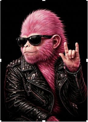 「ピンクモンキー」