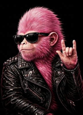 「ピンクモンキー」